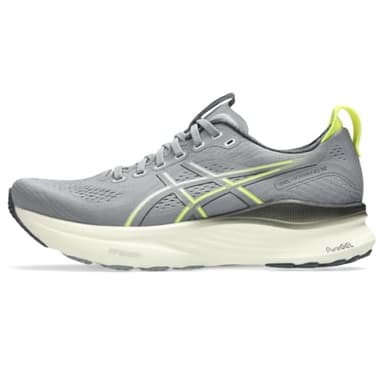 ASICS Men's Gel-Kayano 32 Running Shoes, 14, Gravel/Citron
