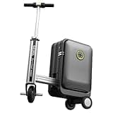 Airwheel SE3SL Lightweight Rideable Luggage Portable Riding Suitcase Scooter, 6.8kg Ultra-light For Travel (black)