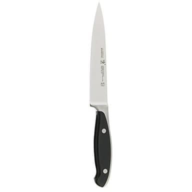 HENCKELS Forged Synergy 6-inch Utility Knife, Black/Stainless Steel