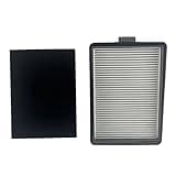 1Set Fine Dust HEPA Filter and Foam Filter (11169285) - Compatible for Miele Boost CX1 Cat & Dog Bagless Canister Vacuum Cleaner