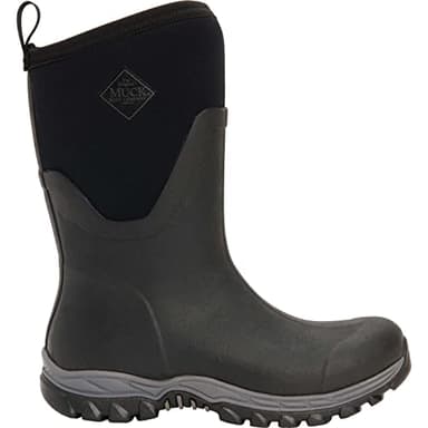 MUCK Women's Arctic Sport II Mid Boot, Black, Size 8(M)