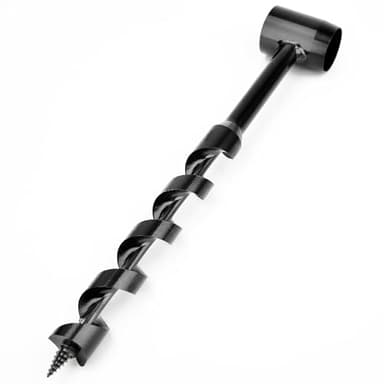 0.75"×10" Scotch Eye Wood Auger Drill Bit, Hand Auger for Bushcraft Backpack and Camping, Addition Tool to Survival and Camping Gear Packs