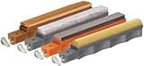 Lansky Variety 4-Pack Knife Sharpening Kit: Leather Strop, Soft Arkansas Stone (200-350) Grit, Medium Grit (280) Diamond, Medium Grit (280) Curved Alumina Oxide Hone for Lansky Sharpening System- VAR4