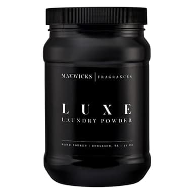 Mavwicks - Luxury Laundry Detergent Powder (Luxe) 32 Oz – Concentrated for Tough Stains and Odors, For All Washing machine types – Gentle on Fabrics