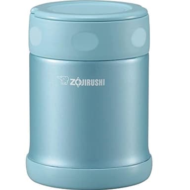 Zojirushi Stainless Steel Food Jar, Small Aqua Blue