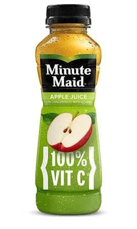 Weinner Minute Maid, 12oz Bottles, Pack of 12 (Apple)