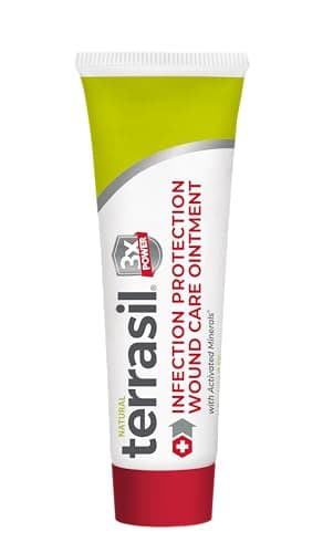 terrasil Wound Care 3X - Wound Healing Ointment, Skin Treatment Cream for Relief of Bed Sores, Pressure Sores, Blisters, Cuts, Burns & First Aid. Dermatologist-Tested, Hypoallergenic Approved (1oz)