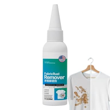 Fabric Rust Remover, 80ml Fabric Rust Stain Remover For Clothes, Multifunctional Rust Eraser For Fabric, Fabric Rust Stain Remover Strong Clothes Rust Remover