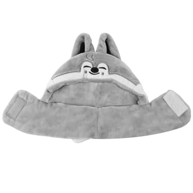 Stray Lightstick Cover, Cartoon Shape Lightstick Decorations, Concert Lightstick Accessories for Stray Fans (Grey)