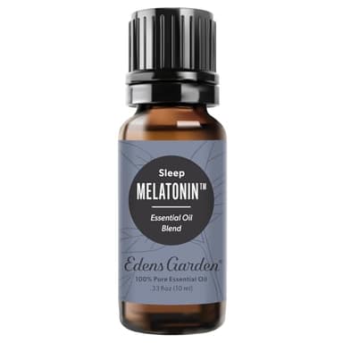 Edens Garden Melatonin Sleep Essential Oil Blend- 100% Pure Premium Grade, Undiluted, Natural, Therapeutic, Aromatherapy, The Best for Diffusing, Skin, Face, Humidifiers 10 ml (.33 fl oz)