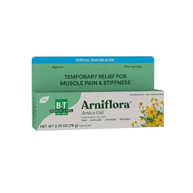 Nature's Way Boericke & Tafel Arniflora Arnica Gel, Temporarily Relieves Pain*, Swelling*, Stiffness*, 2.75 Oz (Packaging May Vary)