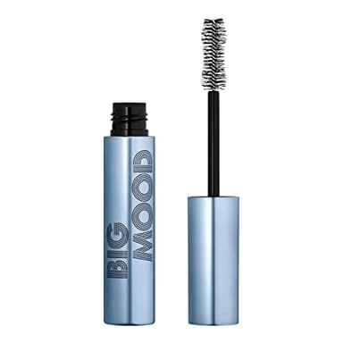 e.l.f. Big Mood Waterproof Mascara, Instantly Creates Long-Lasting, Bold & Lifted, Voluminous Lashes, Infused with Jojoba Wax, Black, 0.30 fl Oz