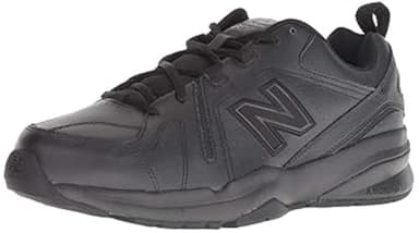New Balance Men's 608 V5 Casual Comfort Cross Trainer, Black/Black, 11