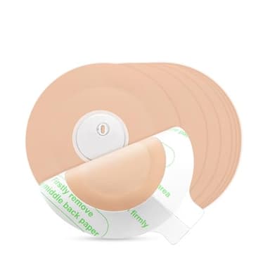 HONYOU 35Pack Libre 3 Plus Sensor Covers Waterproof Latex-Free Flexible No-Fading Overpatches for Freestyle Libre 3 Sensor CGM Patches,No Hole & No Glue Central,15 Days Long Stay