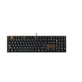 Cherry KC 200 MX Mechanical Office Keyboard with New MX2A switches. Modern Design with Metal Plate Frame. (Bronze W/MX2A Silent Red Switch)