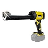 Cordless Caulking Gun for DeWalt 20V Max Battery, 10 Oz/300ml Electric Silicone Gun,with LED Light,4 Adjustable Speed for Filling, Sealing, Repair