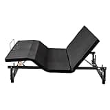 Gustonhon Full Size Adjustable Bed Frame Base,Zero Gravity Adjustable Bed Frame with Head and Foot Incline,Wireless Remote Control,Quiet Motor,Fast & Easy Assembly Adjustable Bed Base (Full)