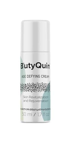 B’utyQuin Anti Aging Premium Face Cream | Face Moisturizer For Aging Skin Powered By Full Spectrum, Cold Pressed Black Seed Oil, Jojoba Oil & Shea Butter | Anti Aging Moisturizer For Face, 1.7 fl oz