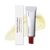 FRANKLY Retinol 0.1% Cream, 1.01 fl oz - Beginner Retinol | Night Cream | Retinol, Ceramides & Natural Ginseng | Anti-aging, Wrinkles Care, Reduces Congestion and hyperpigmentation | Korean Skin Care