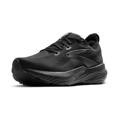 Brooks Men’s Glycerin 22 Neutral Running Shoe - Black/Black/Ebony - 12.5 Medium