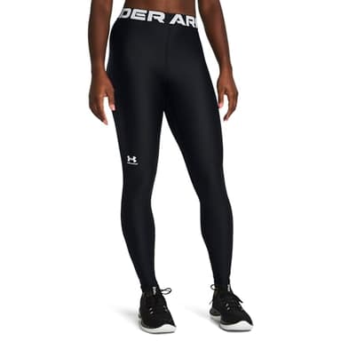 Under Armour HeatGear Authentics Leggings Black/White MD (US 8-10)