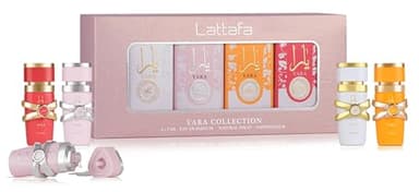 Lattafa Yara Collection – 4 × 5 ml Eau de Parfum Gift Set for Women (Yara + Yara Moi + Yara Tous + Yara Candy)