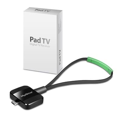 MyGica Mirco USB to Type C TV Tuner Card, Watching ATSC Digital TV Anywhere, Freeview HD TV Receiver, Recast Wireless HDTV Stick Tuner, USB TV Antenna for Android Phone Tablet PC Pad, No Internet Need