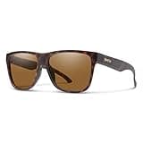 SMITH Lowdown XL 2 Sunglasses – Performance Sports Active Sunglasses For Running or Everyday Wear – For Men & Women – Matte Tortoise + Brown ChromaPop Polarized Mirror Lenses
