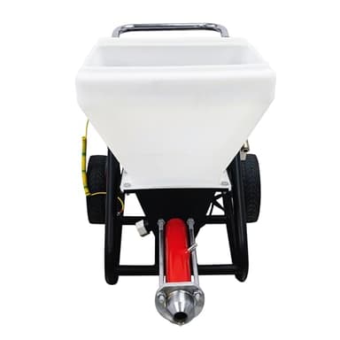 TECHTONGDA Multifunctional Mortar Spraying Machine with 48L Hopper, Use for Stone Texture Paint, Real Stone Paint, Latex, and Putty