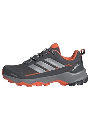 Adidas Men's Terrex Skychaser AX5 Gore-TEX Hiking, Grey/Matte Silver/Semi Impact Orange, 9