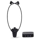 HearSound Gold - Digital Wireless Headset System for TV with Earbuds - Ideal for Seniors or Hearing Impaired - All TVs Compatible, No line of Sight Required, 100 ft. Range, Rechargeable 12hr Battery
