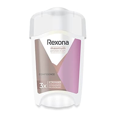 Rexona Maximum Protection Deodorant Cream Confidence Anti-Transpirant - 3x Stronger Against Stress 96h, 45 ml