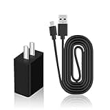 saschedross AC Adapter Replacement for ACEGMET YJ256 TR120E Thermal Camera IR Resolution Imaging Visual Camera 25 Hz Refresh Rate Pixels Imager 5VDC Power Supply Mains PSU, Black