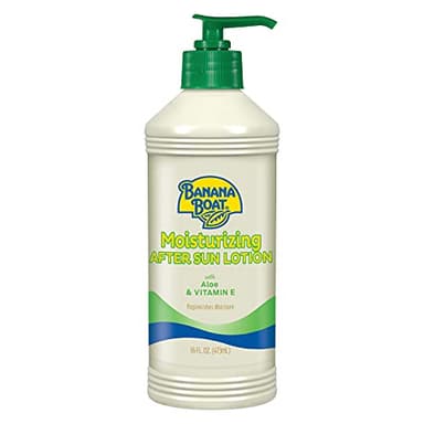 Banana Boat Moisturizing After Sun Lotion with Aloe and Vitamin E, 16Fl Oz, After Sun Care, Banana Boat After Sun Lotion, Sunburn Relief, 16Fl Oz
