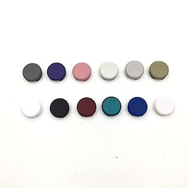 3D Analog Thumb Stick Grip Joystick Cap Cover Rocker Button Replacement for 3DS 3DSXL New 3DS New 3DS XL LL (White)