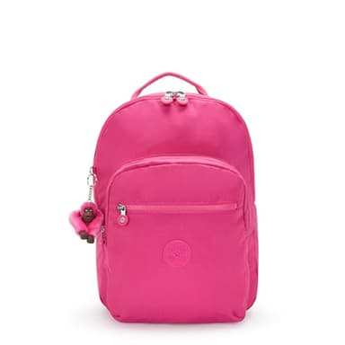Kipling Women's Seoul 15" Laptop Backpack, Durable, Roomy with Padded Shoulder Straps, Built-In Protective Sleeve