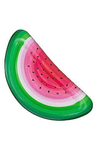 Poolcandy Giant 72" Watermelon Slice Island Pool Raft