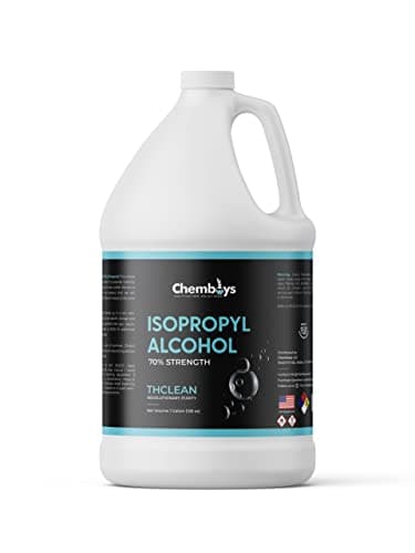 Chemboys Isopropyl Alcohol 70% – High Purity Industrial Grade Bulk 70 Percent Isopropanol for Cleaning – Made in USA | Half Gallon (64 fl oz)