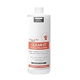 Unique Clear-It RV Black Tank Unclogger Liquid - Breaks Through Pyramid Plugs, Compacted Tanks, and Clogged Pipes (32 oz)