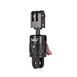 HSU 360 Degree Rotation Camera Mount, Aluminum Vertical Bracket Tripod Adapter Compatible with GoPro Hero 13/12/11/10/9/8/7/6/5 AKASO Campark DJI Osmo Action 4/3 and Other Action Cameras
