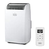 BLACK+DECKER 12,000 BTU Portable Air Conditioner up to 550 Sq. with Remote Control, White