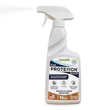EcoDecors Loveable Protexion 16oz Teak Sealer for Outdoor Furniture