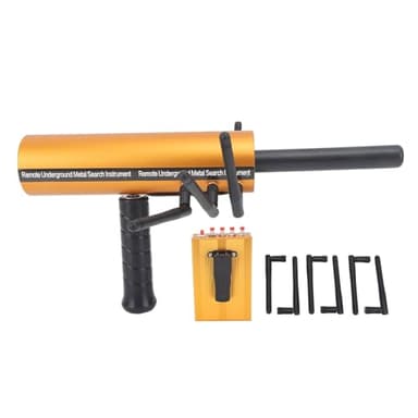 Gold Detector Underground, Ground Penetrating Metal Detector, Metal Pinpointer, 30m Depth 1200m Range 6 Antenna Accurate Finding Gold Detector