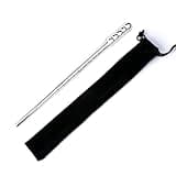 Stainless Steel Hollow Horse Eye Stick Tapers, Polished Touch, and Four Width Sizes Including Beads - Discreet and Safe Intimate Toy (M)