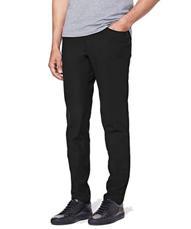 lululemon ABC Pant Slim Warpstreme 34" (Black, 34)