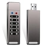 INNÔPLUS Secure Flash Drive 256-bit, 32GB Encrypted USB Drive, USB 3.0 Hardware Encryption Flash Drive, Password Protected Flash Drive, Compatible for MAC/Windows/Linux/Embedded System-Gray