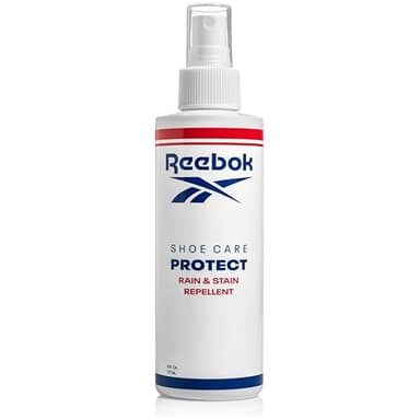Reebok Protect - Rain and Stain Repellent - Water Based Shoe Protector Spray Waterproof and Stain Protection - Stain and Water Repellent Spray for Shoes, Sneakers, Leather, Suede, Canvas & More - 6oz