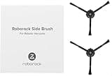 RGkuti Official Original Side Brush Accessories for Roborock S8 Pro Ultra,S8,S7 Max Ultra,Q Revo,S7 MaxV/S7/Q7Max/Q8 Max/Q7/Q5/S6/S5/S4/E5/E4/E3/E2 Replacement Part,2Packs Black