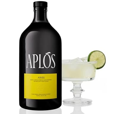 Aplós ARISE Non-Alcoholic Adaptogen-Infused Beverage, Tequila Style Alternative, Formulated to Elevate Mood, (750ml)