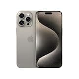 Apple iPhone 15 Pro Max, 256GB, Natural Titanium - T-Mobile (Renewed Premium)